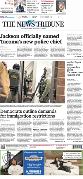 Cover of The News Tribune