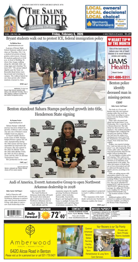 Cover of The Saline Courier