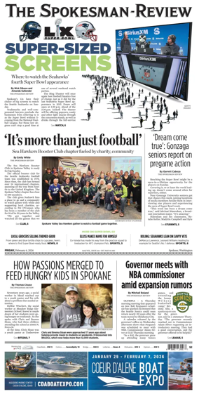 Cover of The Spokesman-Review (Spokane)