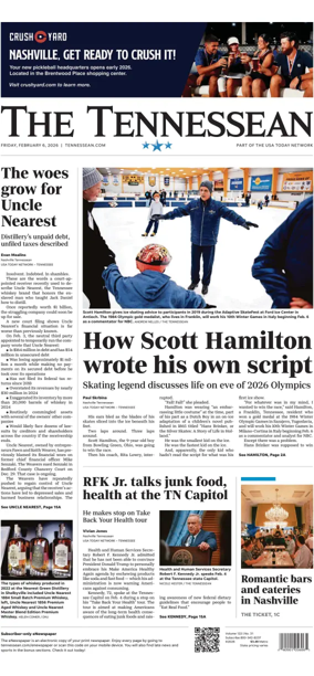 Cover of The Tennessean