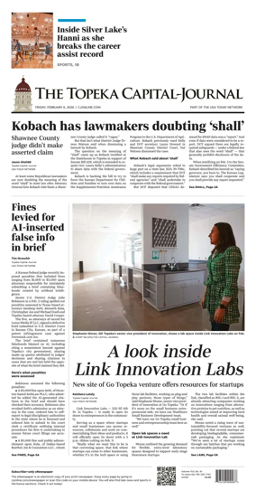 Cover of The Topeka Capital-Journal