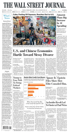Cover of The Wall Street Journal