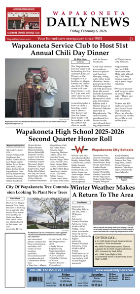 Cover of Wapakoneta Daily News