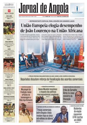 Cover of Jornal de Angola