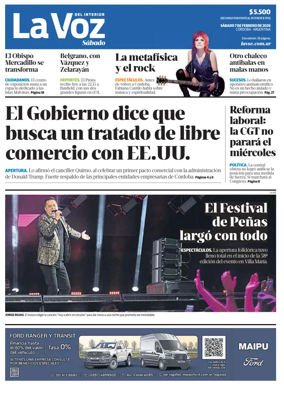 Cover of La Voz del Interior