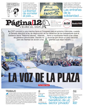 Cover of Pagina 12