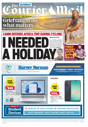 Cover of The Courier-Mail