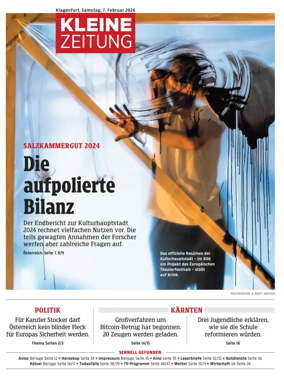 Cover of Kleine Zeitung Kaernten