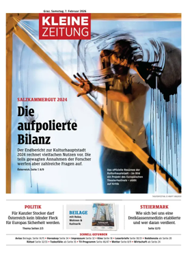 Cover of Kleine Zeitung Steiermark
