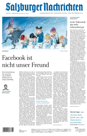 Cover of Salzburger Nachrichten