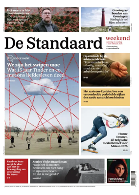 Cover of De Standaard
