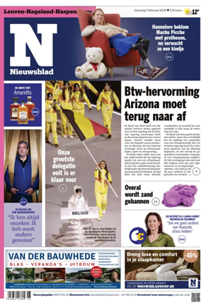 Cover of Het Nieuwsblad