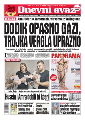 Cover of Dnevni avaz