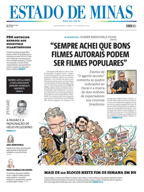 Cover of Estado de Minas (Brazil)