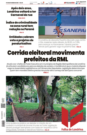 Cover of Folha de Londrina