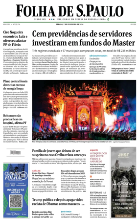 Cover of Folha de S.Paulo