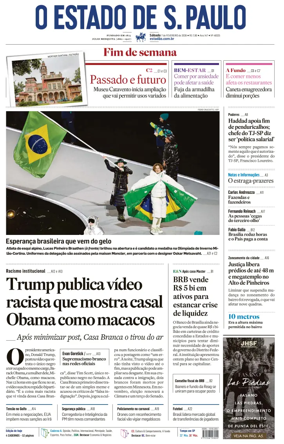 Cover of O Estado de S. Paulo