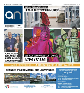 Cover of Acadie Nouvelle