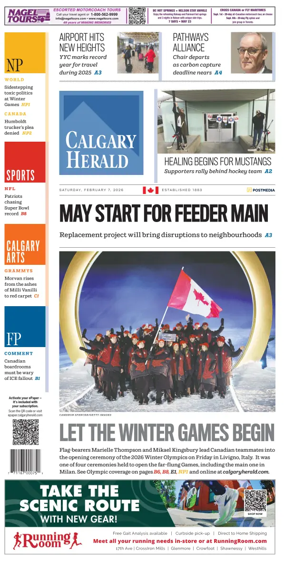 Cover of Calgary Herald