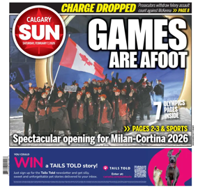 Cover of Calgary Sun