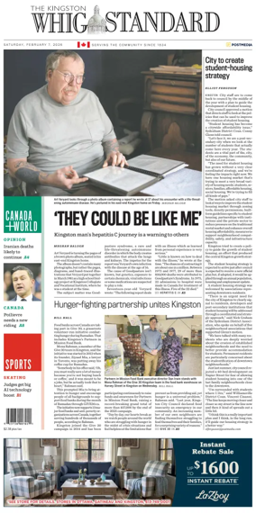 Cover of Kingston Whig-Standard