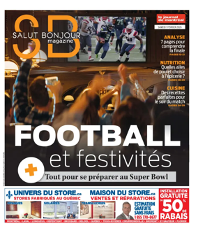 Cover of Le Journal de Montreal - Salut Bonjour Magazine