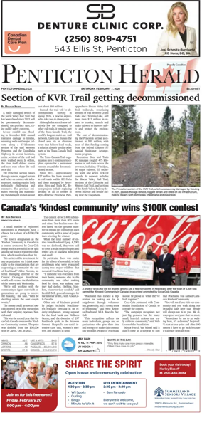 Cover of Penticton Herald