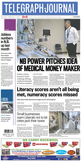 Cover of Telegraph-Journal