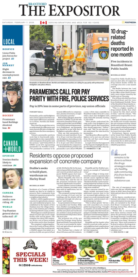 Cover of The Expositor (Brantford)