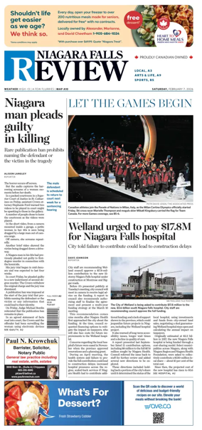 Cover of The Niagara Falls Review