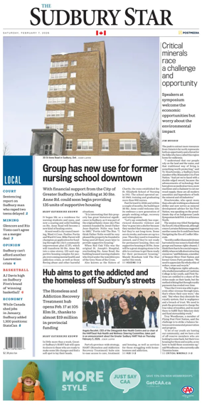 Cover of The Sudbury Star