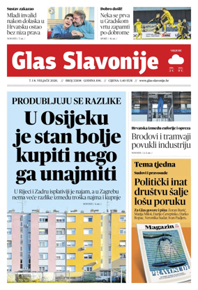 Cover of Glas Slavonije