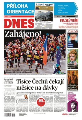 Cover of Dnes Prague Edition