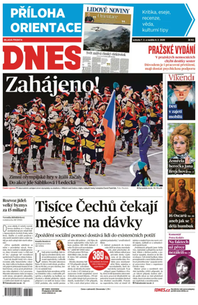 Cover of MF DNES