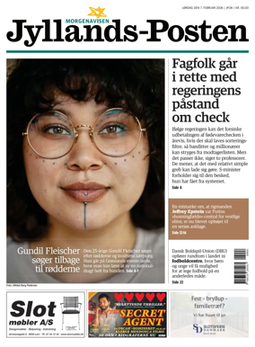 Cover of Jyllands-Posten