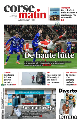 Cover of Corse Matin