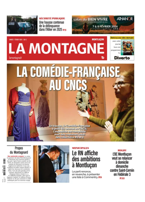 Cover of La Montagne (Montlucon)