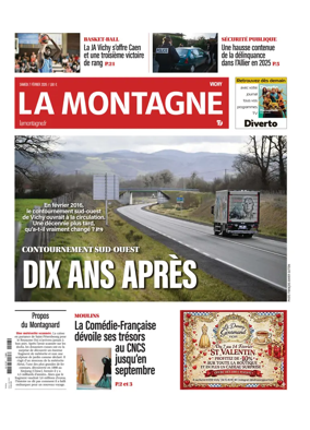 Cover of La Montagne (Vichy)