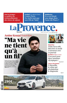 Cover of La Provence Marseille