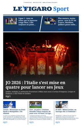 Cover of Le Figaro Sport