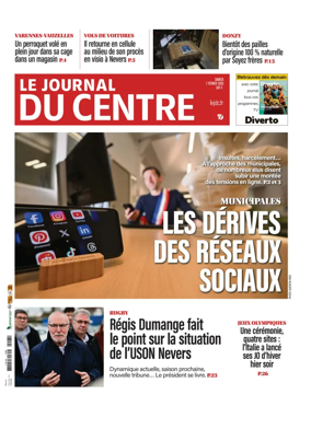 Cover of Le Journal du Centre