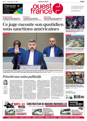 Cover of Ouest France (Dinan)