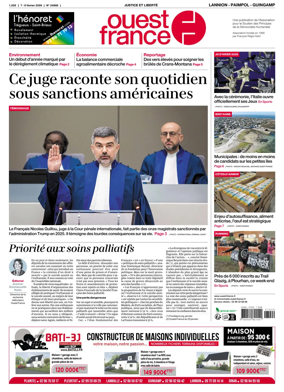 Cover of Ouest-France (Lannion / Paimpol / Guingamp)
