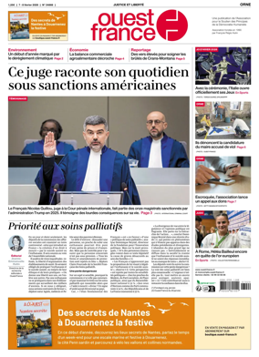 Cover of Ouest France (Orne)