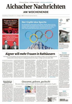 Cover of Aichacher Nachrichten
