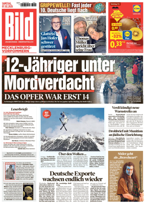 Cover of BILD Mecklenburg