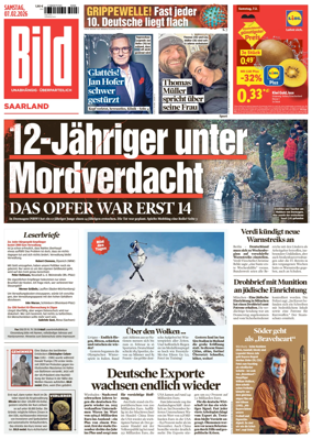 Cover of BILD Saarland