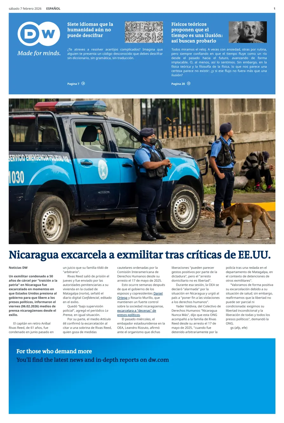 Cover of Deutsche Welle (Spanish edition)