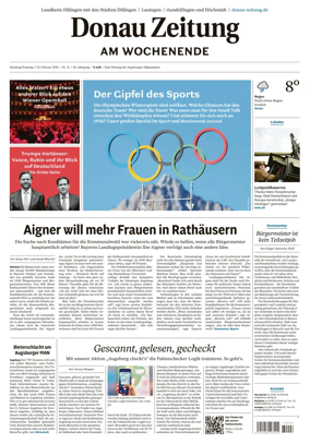 Cover of Donau Zeitung