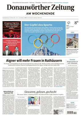 Cover of Donauwoerther Zeitung